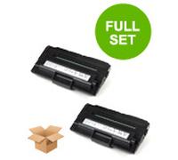 Compatible Dell 1815dn Printer Toner Cartridges (2 Pack) -593-10153 Multipack
