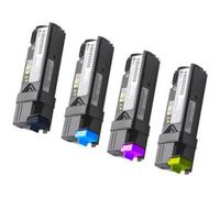 Compatible Dell 2150cn Printer Toner Cartridges (4 Pack) -593-11040 Multipack