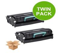 Compatible Dell 2350d Printer Toner Cartridges (2 Pack) -593-10334 Multipack