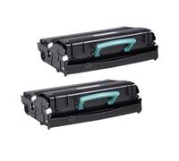 Compatible Dell 2350d Printer Toner Cartridges (2 Pack) -593-10337 Multipack