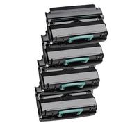 Compatible Dell 2350d Printer Toner Cartridges (4 Pack) -593-10337 Multipack