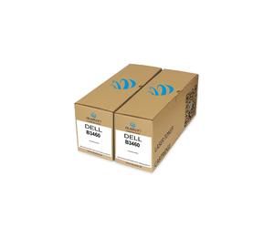 Compatible Dell 2x Toner 593-11167 for B3460 B3460dn B3465dnf