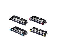 Compatible Dell 593-10169/66 Full Set Toner Cartridges (4 Pack) Multipack