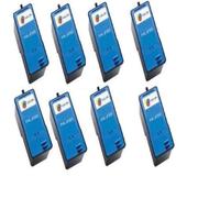 Compatible Dell 725 Printer Ink Cartridges (8 Pack) -592-10177 Multipack