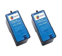 Compatible Dell 810 Photo All-in-One Printer Ink Cartridges (2 Pack) -JF333 Multipack