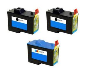 Compatible Dell A940 Printer Ink Cartridges (3 Pack) -592-10043 Multipack