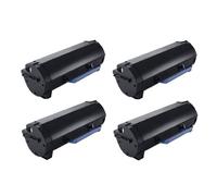 Compatible Dell B2360DN Printer Toner Cartridges (4 Pack) -593-11167 (C3NTP) Multipack