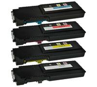 Compatible Dell C2660dn Printer Toner Cartridges (4 Pack) -593-BBBU Multipack