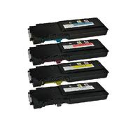 Compatible Dell C2660dn Printer Toner Cartridges (4 Pack) -593-BBBU (67H2T) Multipack