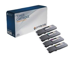 Compatible Dell C3760dnf Printer Toner Cartridges (4 Pack) -593-11119 Multipack