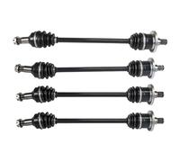 Compatible Driveshaft Axle Kit Front Rear Left Right Fits 2006-2015 Arctic Prowler 550 650 Replacement For 1436-411 Strength