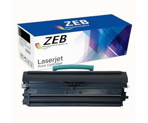 Compatible E360 Toner Cartridge with Chip for Lexmark E260 E260d E260dn E360 E360d E360dn E460 Black 9,000 Pages