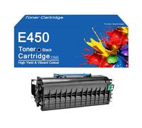 Compatible E450 Toner Cartridges High Yield Replacement E450A11A E450A11E for Lexmark E450 450dn Printer, Easy to Install and Use,E450-1Set