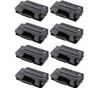 Compatible Eight Pack Samsung MLT-D205L Black Laser Toner Cartridges