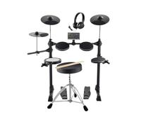 / Compatible Electric Drum Set With 15 Drum Kits 150 Sounds 6.5 To 8 Inch Quiet Mesh Snare Pad Electronic Drums For Beginners Practice(6.5 in Snare Drum)
