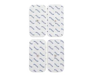 Compatible electrodes SANITAS BEURER Compatible - 4 TENS & EMS Pads electrostimulation Machines - 3.5mm Button - axion Brand Quality
