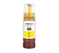 Compatible Epson 103 Ecotank Yellow Ink Bottle (C13T00S44A) - Epson EcoTank Series Ink Cartridges - Epson EcoTank L1110 Ink Cartridges