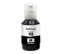 Compatible Epson 113 Ecotank Pigment Black Ink 127ml (C13T06B140)