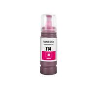 Compatible Epson 114 Magenta EcoTank Ink Bottle 70ml - C13T07B340