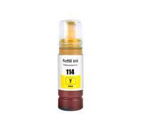 Compatible Epson 114 Yellow EcoTank Ink Bottle 70ml - C13T07B440 - Epson EcoTank Series Ink Cartridges -