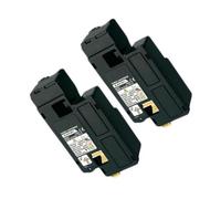 Compatible Epson Aculaser C1700 Printer Toner Cartridges (2 Pack) -C13S050614 Multipack