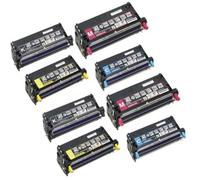 Compatible Epson Aculaser C2800DTN Printer Toner Cartridges (8 Pack) -C13S051161 Multipack