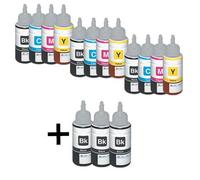 Compatible Epson EcoTank L110 Printer Ink Cartridges (15 Pack) -C13T664140 Multipack