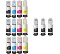 Compatible Epson EcoTank L3270 Printer Ink Cartridges (15 Pack) -T00S1 Multipack