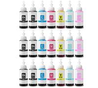 Compatible Epson EcoTank L805 Printer Ink Cartridges (21 Pack) -C13T67314A Multipack