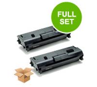 Compatible Epson EPL-N2000 Printer Toner Cartridges (2 Pack) -C13S051035 Multipack