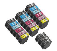 Compatible Epson Expression Photo XP-8000 Printer Ink Cartridges (21 Pack) -C13T37914010 Multipack