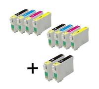 Compatible Epson Stylus DX4800 Printer Ink Cartridges (10 Pack) -C13T061140 Multipack
