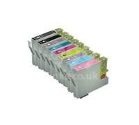 Compatible Epson Stylus Photo R2400 Printer Ink Cartridges (9 Pack) -C13T05914010 Multipack