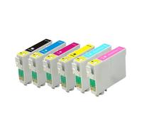 Compatible Epson Stylus Photo R260 Printer Ink Cartridges (6 Pack) -C13T08014011 Multipack