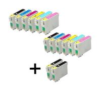 Compatible Epson Stylus Photo RX585 Printer Ink Cartridges (14 Pack) -C13T08014011 Multipack