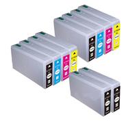 Compatible Epson WorkForce Pro WF-4630DWF Printer Ink Cartridges (10 Pack) -C13T79014010 Multipack