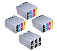 Compatible Epson WorkForce Pro WF-5620DWF Printer Ink Cartridges (15 Pack) -C13T79014010 Multipack