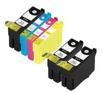 Compatible Epson WorkForce Pro WF-4730DWF Printer Ink Cartridges (6 Pack) -C13T35914010 Multipack