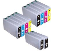 Compatible Epson WorkForce Pro WF-5190DW Printer Ink Cartridges (10 Pack) -C13T789340 Multipack