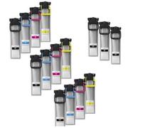 Compatible Epson WorkForce Pro WF-C5210DW Printer Ink Cartridges (15 Pack) -C13T945140 Multipack