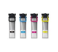 Compatible Epson WorkForce Pro WF-C5890DWF Printer Ink Cartridges (4 Pack) -T11D140 Multipack