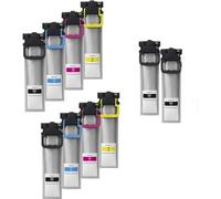 Compatible Epson WorkForce Pro WF-C5790DWF Printer Ink Cartridges (10 Pack) -C13T945140 Multipack