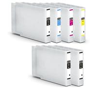 Compatible Epson WorkForce Pro WF-C8190DTWC Printer Ink Cartridges (6 Pack) -T04B140 Multipack