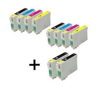 Compatible Epson WorkForce WF-2520NF Printer Ink Cartridges (10 Pack) -C13T16314010 Multipack