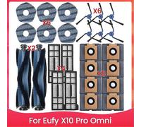 compatible Eufy X10 Pro Omni Robot Vacuum Parts Main Roller Side Brush Filter Mop Cloth Dust Bags Accessori-CHENG