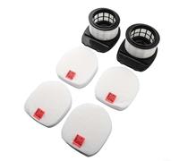Compatible Filter Set for Shark IZ202UK, IZ252UK, IZ201UK Cordless Vacuums 2 HEPA & 4 Foam Filters
