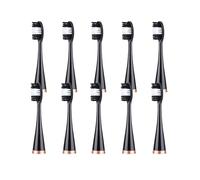 Compatible for 10pcs/lot Toothbrush Heads Replacement(Black)