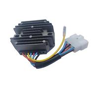 Compatible For 119653-7771011 119640-77711 RS5121 Motorcycle Aluminum Voltage Regulator Rectifier 12V Current Stabilizer Heat Dissipation-shell Tractor- Stabilizer Automotive-motorcycle Accessories