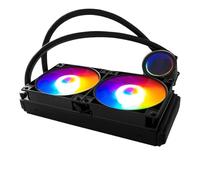 Compatible for 240mm AIO CPU Cooler | ARGB PWM pump fans with lighting controller for 240mm liquid CPU cooler(240ARGB-B)