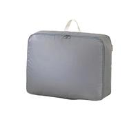 Compatible For 2Pcs Compression Clothes Packing Bag Space Saving Quilts Wardrobe Storage Luggage Down Jacket Cotton Organizer(Grey)